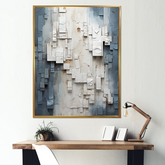 Designart "Minimalistic Wizardry II" Wizards Floater Framed Wall Art Prints