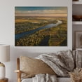 thumbnail image 1 of Designart "Mississippi River Historic Of Arkansas Scenic Waterway" Landscapes Print on Natural Pine Wood, 1 of 5