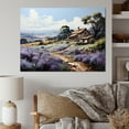 thumbnail image 1 of Designart "Misty Morning in Provence French Countryside Serenity II" French Canvas Print, 1 of 5