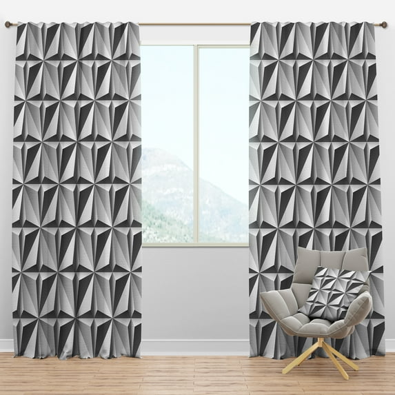 Designart Modern Blackout Curtain