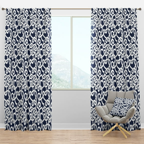 Designart Modern Blackout Curtain