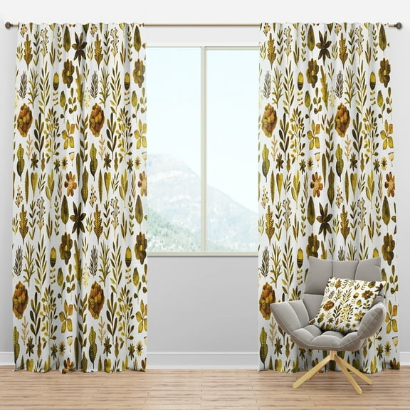 Designart Modern Blackout Curtain