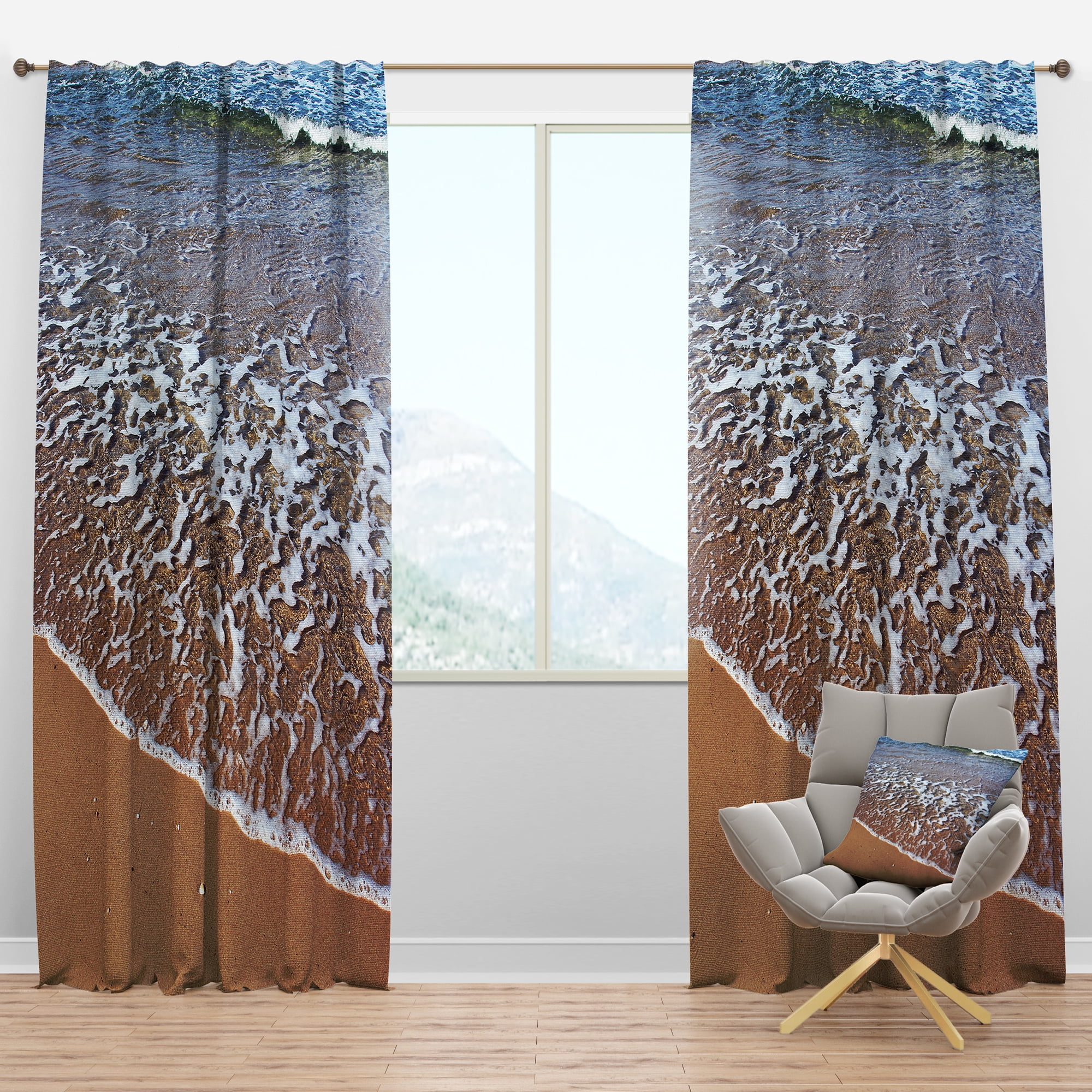 Designart Modern Blackout Curtain