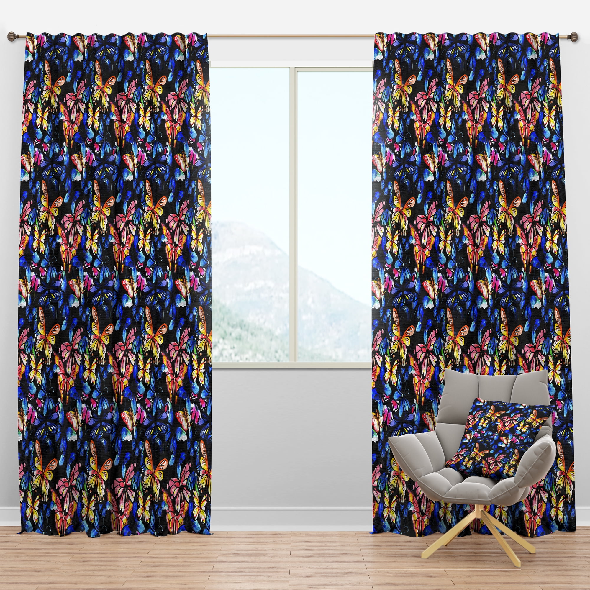 Designart Modern Blackout Curtain