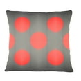 thumbnail image 1 of Designart Modern Circle and Line Geometric Pattern' Mid-Century Modern Throw Pillow - 12x20, 1 of 2