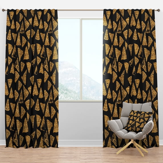 Designart Modern/Contemporary Blackout Curtain