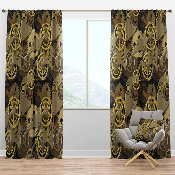 Designart Modern/Contemporary Blackout Curtain