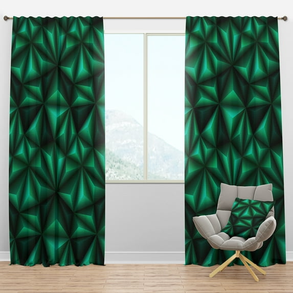 Designart Modern/Contemporary Blackout Curtain