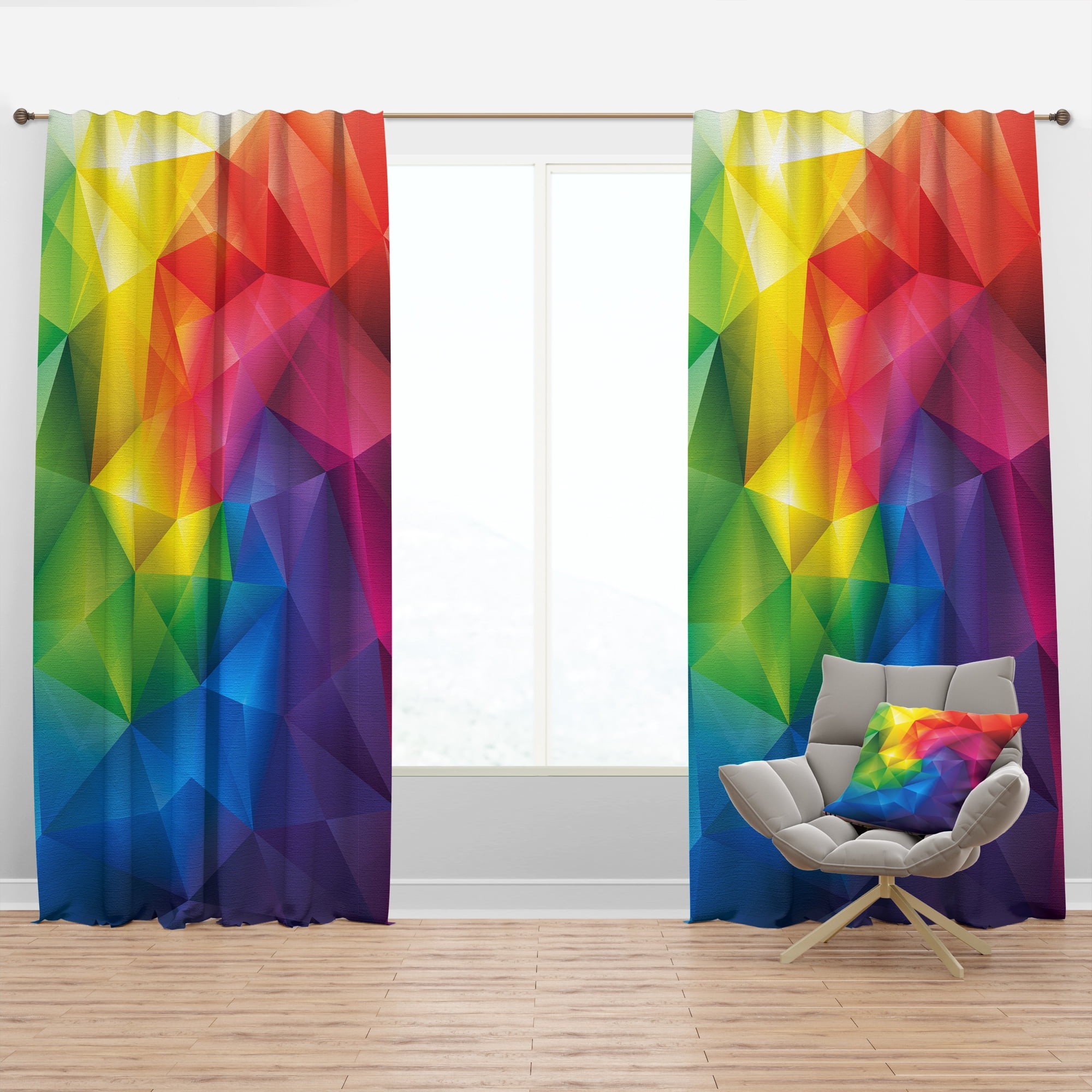 Designart Modern/Contemporary Blackout Curtain