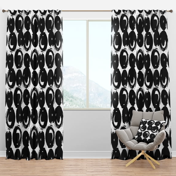 Designart Modern/Contemporary Blackout Curtain