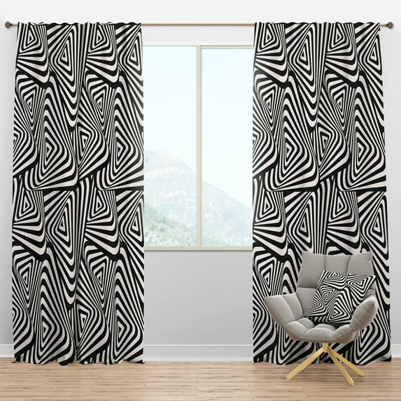 Designart Modern/Contemporary Blackout Curtain
