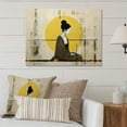 thumbnail image 1 of Designart "Modern Zen Asian Painting II" Asian Metal Wall Art, 1 of 5