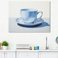 thumbnail image 1 of Designart "Modest Coffee Cup Design VI" Utensils Wall Art Living Room, 1 of 7
