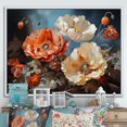 thumbnail image 1 of Designart "Moments Of Vivid Poppies III" Poppies Floater Framed Wall Art Prints, 1 of 5