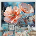 thumbnail image 1 of Designart "Moments Of Vivid Poppies" Poppies Canvas Prints, 1 of 7