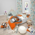 thumbnail image 1 of Designart 'Monkey with Mirror Sunglasses' Tropical Duvet Cover Set, 1 of 2