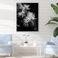 thumbnail image 1 of Designart "Monochromatic Coral Secrets" Coastal Coral Under Water Floater Framed Canvas Wall Art, 1 of 5
