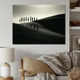 thumbnail image 1 of Designart "Monochromatic Shrimp Portrait" Meadow Canvas Prints, 1 of 7