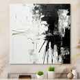 thumbnail image 1 of Designart "Monochrome Abstractions III" Abstract Shapes Wall Decor, 1 of 7