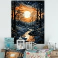 thumbnail image 1 of Designart "Monochrome Canopy Peach Forest" Landscape & Nature Wall Decor, 1 of 5