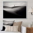 thumbnail image 1 of Designart "Monochrome Meadow Horizon III" Meadow Floater Framed Canvas Wall Art, 1 of 5