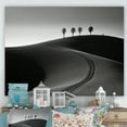 thumbnail image 1 of Designart "Monochrome Road Vista I" Road Wall Decor, 1 of 7