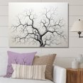 thumbnail image 1 of Designart "Monochrome Scene Depicting Solitude Among Sycamore Trees II" Tree Sycamore Canvas Prints, 1 of 7