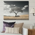 thumbnail image 1 of Designart "Monochrome Tree'S Solitude Bench" Meadow Canvas Prints, 1 of 7