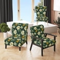 thumbnail image 1 of Designart "Monstera Elegance Tropical Pattern III" Upholstered Tropical Accent Chair and Tropical Arm Chair - Multiple Color & Pattern, 1 of 7
