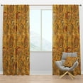 thumbnail image 1 of Designart 'Moods Yellow XIII' Designer Blackout Curtain Panel, 1 of 4