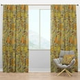 thumbnail image 1 of Designart 'Moods Yellow XXII' Modern & Contemporary Blackout Curtain Panel, 1 of 4