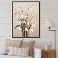 thumbnail image 1 of Designart "Moonlit Galanthus Display III" Snowdrops Floater Framed Wall Decor, 1 of 5