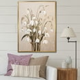 thumbnail image 1 of Designart "Moonlit Galanthus Display III" Snowdrops Floater Framed Wall Decor, 1 of 5