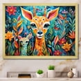thumbnail image 1 of Designart "Moonlit Serenity in Child's Nursery II" People Framed Wall Art Decor - Traditional Colorful Animal Nursery Living Room Framed Canvas Art, 1 of 6