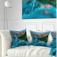 thumbnail image 1 of Designart Moraine Lake Sunrise - Landscape Photography Throw Pillow - 16x16, 1 of 5