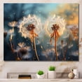 thumbnail image 1 of Designart "Morning Moments with Dandelions II" Floral Canvas Print, 1 of 5