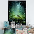 thumbnail image 1 of Designart "Moss Green Ant Explores The Undergrowth" Animals Ant Picture Framed Wall Decor, 1 of 5