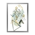 thumbnail image 1 of Designart 'Mountain Bird With Gouache Of Abstract Landscape' Modern Framed Art Print, 1 of 4