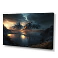 thumbnail image 1 of Designart Mountain River Canvas Wall Art, 1 of 5