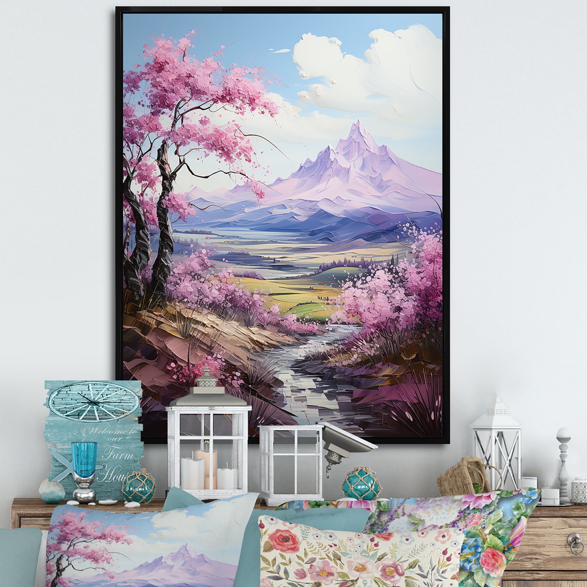 絵画 Mountain Serenity Mountain Serenity (36″ x 24″) - Jonathan Schlichter Artist