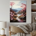 thumbnail image 1 of Designart "Mountainous Japanese Apple Blossom" Flowers Canvas Prints, 1 of 7