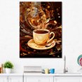 thumbnail image 1 of Designart "Mug Full Of Dreamy Coffee II" Coffee & Tea Wall Decor, 1 of 7