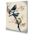 thumbnail image 1 of Designart Multicolor Birds On Plum Blossoms Tree XV Canvas Wall Art, 1 of 5