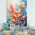 thumbnail image 1 of Designart "Multicolored Ferns composition VII" Floral & Botanical Canvas Print, 1 of 5