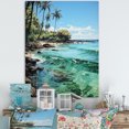 thumbnail image 1 of Designart "Multiple Palm Trees IV" Floral Canvas Art Print, 1 of 5