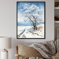 thumbnail image 1 of Designart "Murmuring Maple" Tree Maple Floater Framed Canvas Art Print, 1 of 5