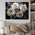 thumbnail image 1 of Designart "Muted Gold Rose Desire I" Roses Wall Decor, 1 of 7