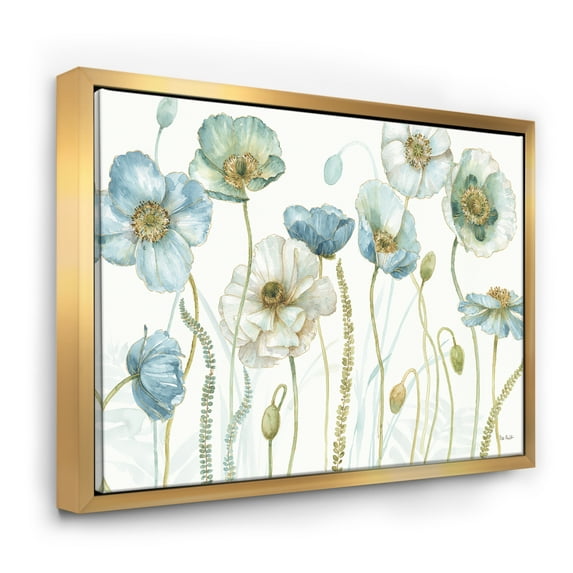 Designart ' My Greenhouse Cottage Flowers IV ' Traditional Framed Canvas