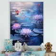 thumbnail image 1 of Designart "Mysterious Depths Beach Photo I" Floral & Botanical Floater Framed Canvas Print, 1 of 7