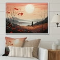 thumbnail image 1 of Designart "Mystic Wilderness In The Meadow I" Meadow Floater Framed Canvas Prints, 1 of 5